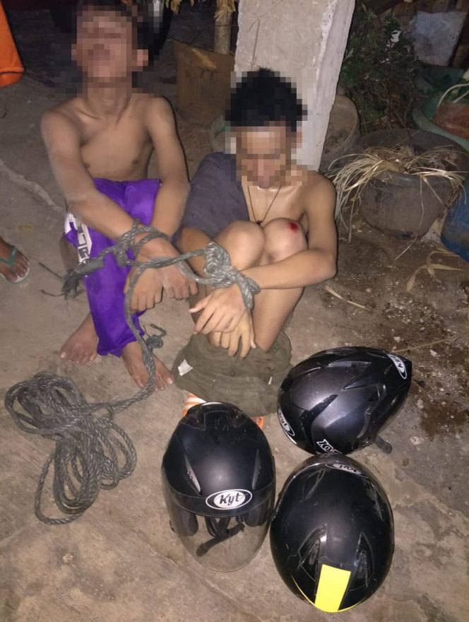 
					Curi Helm, Dua Pelajar Ditangkap