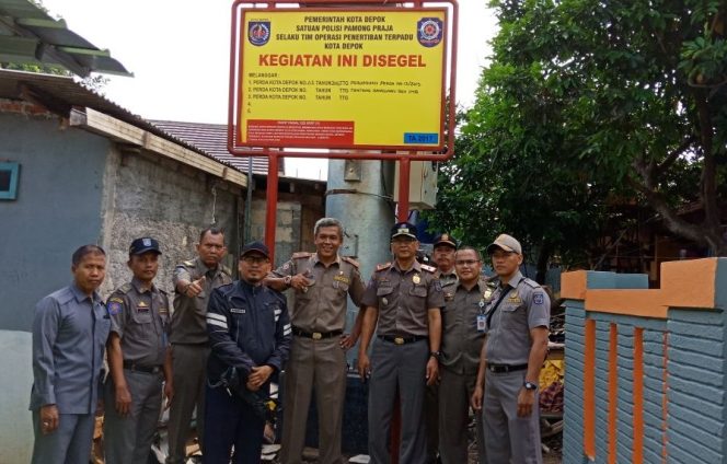 
					2 Tower BTS di Depok Disegel