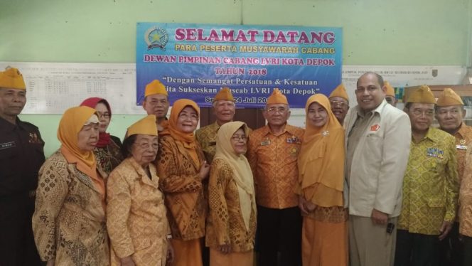 
					JM Panjaitan Lanjutkan Kepemimpinan LVRI Kota Depok