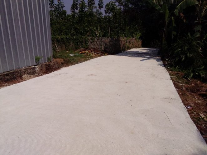 
					Jalan H. Idi Akhirnya Dicor Beton