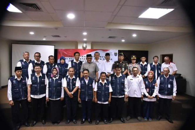 
					Pengurus PMI Kecamatan se-Depok Dilantik