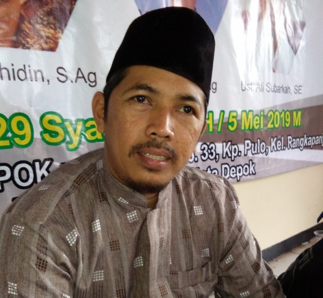 
					Ustadz Ali Subarkah, Ketua Umum Juru Sembelih Halal (Juleha) Nasional. (FOTO : Sudibyo/Harian Sederhana)