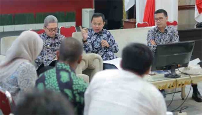 
					Rapat pembahasan kegiatan perangkat daerah Pemkot Bogor.