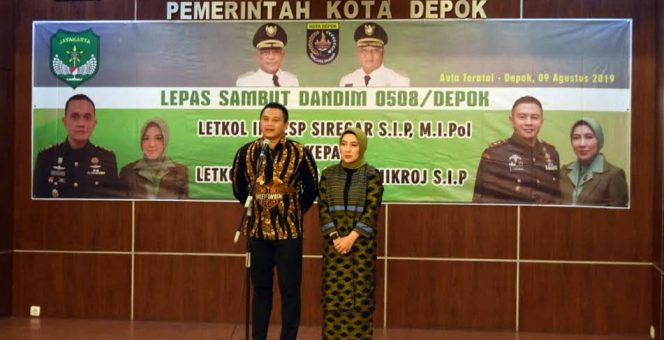 
					Kodim 0508/Depok secara resmi mengganti pucuk pimpinannya pada Jumat (09/08/2019)
