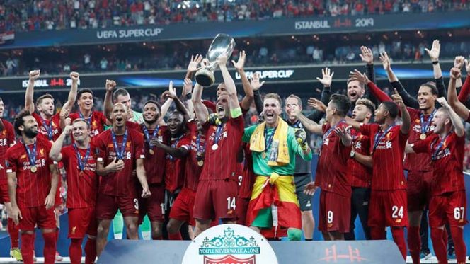 
					Liverpool akhirnya menjadi juara setelah menang adu penalti 