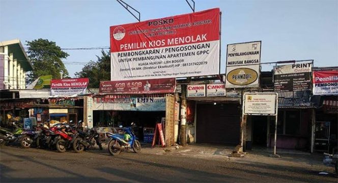 
					Posko Penolakan Pembongkaran atau Pengosongan Kios Untuk Pembangunan Apartemen GPPC