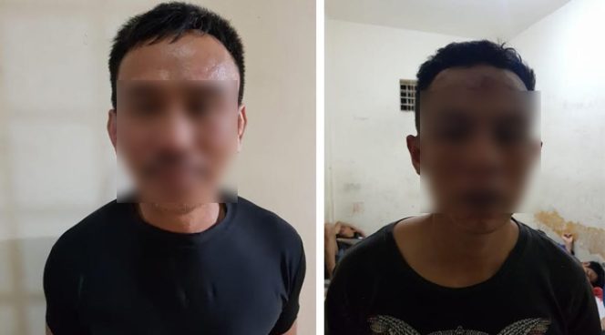 
					Polsek Cikarang Selatan meringkus dua perampok nasabah bank di depan Toko Susu Karisma.