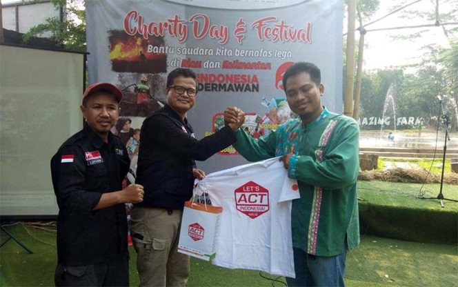 
					ACT bekerja sama dengan Masyarakat Relawan Indonesia (MRI) dan D'Kandang Amazing Farm melakukan penggalangan dana.