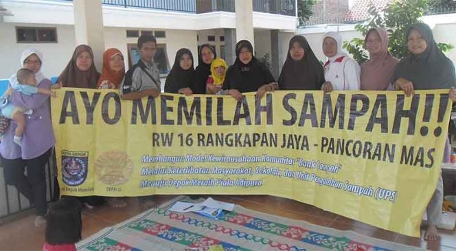 
					Bank sampah WPL Depok. (Foto: Istimewa)