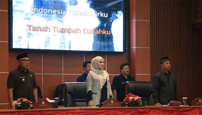 
					DPRD Kota Depok menggelar Rapat Paripurna Penutupan Masa Sidang III Tahun Sidang 2018-2019.