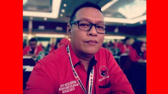 
					Sekretaris DPC PDI-P Kota Depok, Ikravany Hilman.