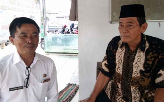 
					Muhamad Rusli, Kasie Ekbang Kelurahan Sawangan Baru kunjungan Ketua LPM, H Aman Suherman.