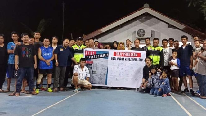 
					Protes warga  Perumahan Bukit Cimanggu City (BBC)