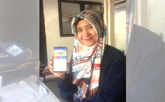 
					Khodijah, peserta JKN-KIS asal Kota Depok