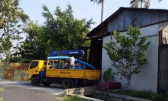 
					Pabrik baja PT Besi Jaya di Pemukiman Perumahan Tityan Indah, Kelurahan Kalibaru.