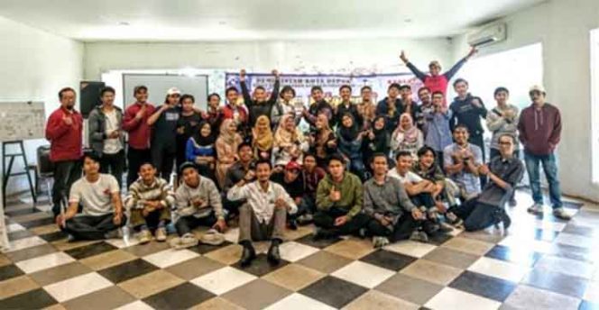 
					Pemuda Limo Dilatih Fotografi