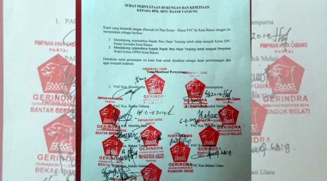 
					DPC Gerindra Kota Bekasi ‘Goyang’