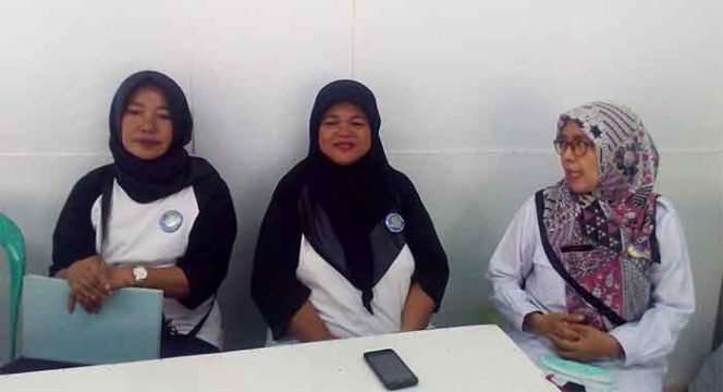 
					Para kader Posyandu tagih janji