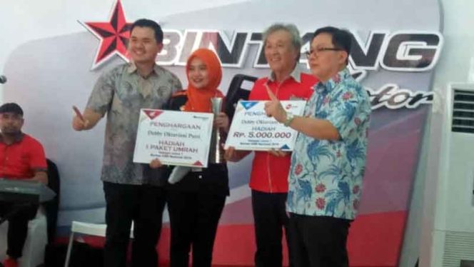 
					Peduli Karyawan Berprestasi, PT Bintang Motor Berikan Reward Umroh
