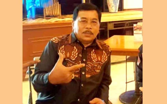 
					Ketua Majelis Pimpinan Cabang (MPC) Pemuda Pancasila (PP), H Apuk Idris