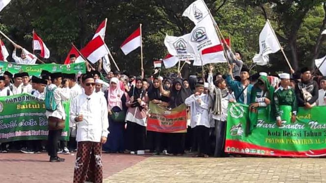 
					Sebanyak 5.200 Santri dari 50 pondok pesantren (Ponpes) se- Kota Bekasi mengikuti HSN tahun 2019. 