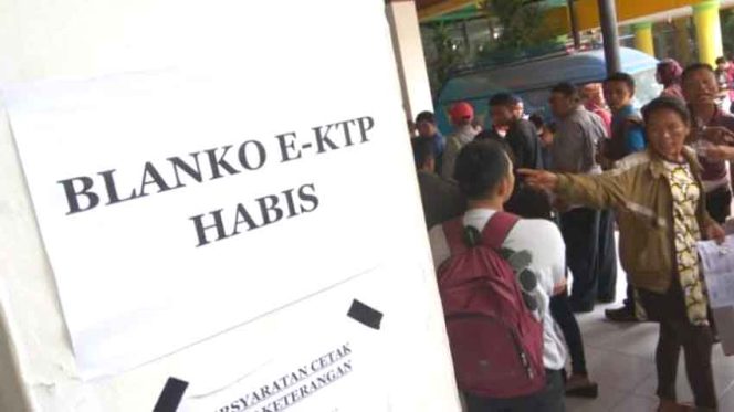 
					Empat Bulan, Depok Krisis Blanko E-KTP