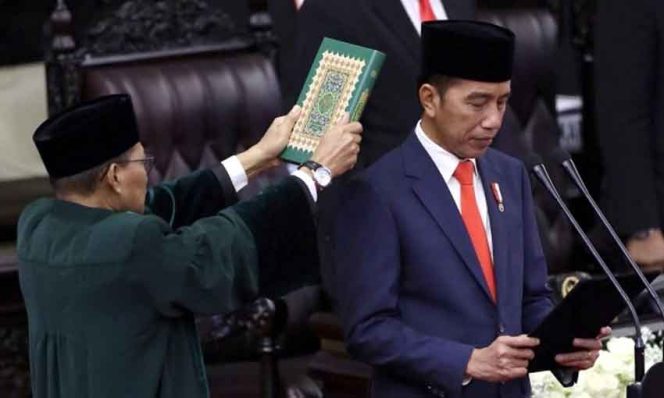
					Jokowi-Ma’ruf Amin Dilantik