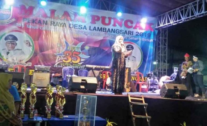 
					Penutupan Pekan Raya Desa (PRD)Lambangsari, Sabtu (12/10/2019) berlangsung meriah.
