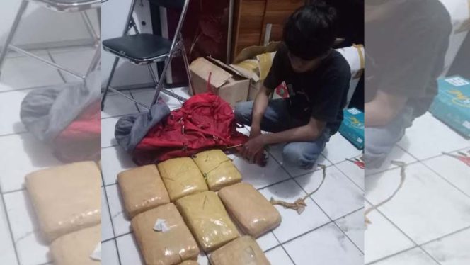 
					Jadi Bandar Ganja, Seorang Pemuda Dicokok Polisi