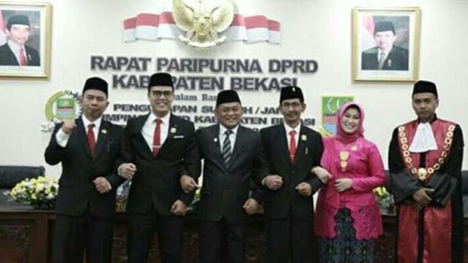 
					Pimpinan DPRD Kabupaten Bekasi