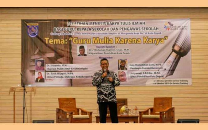 
					Kepala Dinas Pendidikan, Mohammad Thamrin