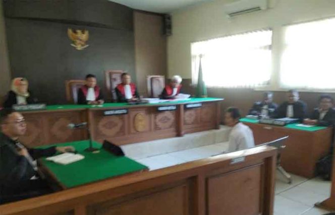 
					Suasana di Pengadilan Negeri (PN) Kota Bekasi.
