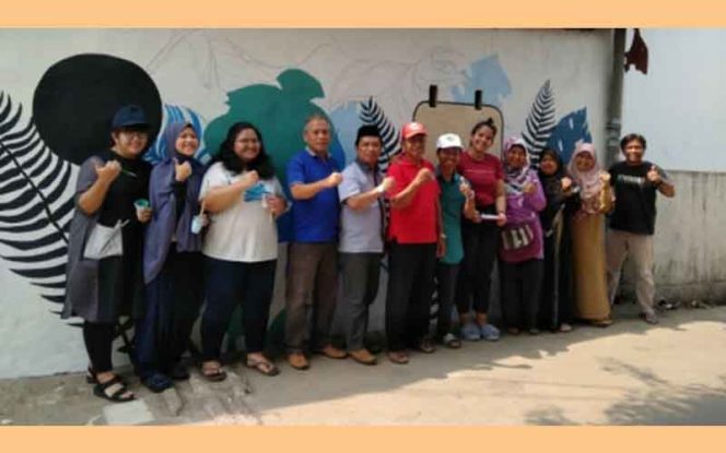 
					Salah satu gang di Kampung Mural Tugu.