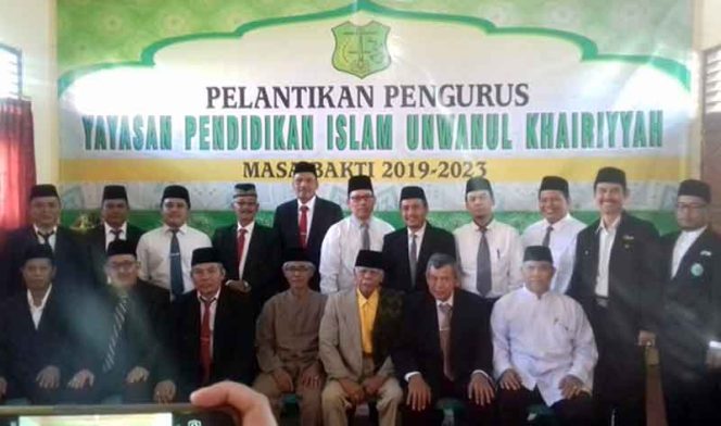 
					Pelantikan pengurus Yayasan Islam Unwanul Khairiyah (Yaspik).
