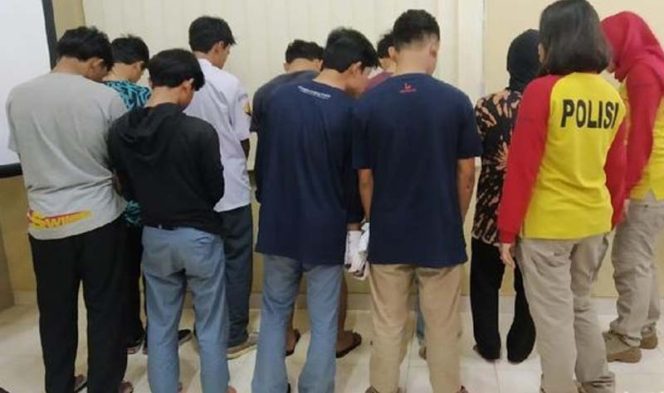 
					Dari 30 orang pelajar tersebut lima diantaranya telah ditetapkan sebagai tersangka. (Foto: Istimewa)