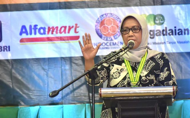 
					Bupati Bogor, Ade Yasin dalam acara Gebyar Temu 1001 UMKM.