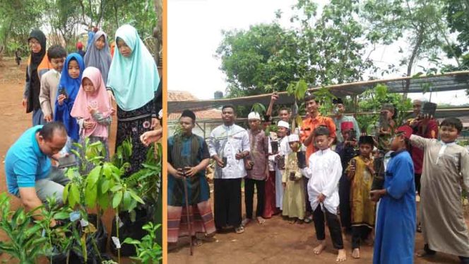 
					Relawan Nusantara telah melaksanakan aksi Berbagi Keberkahan  (REBAHAN) dan Penanaman Pohon 800 bibit pohon pruduktif.