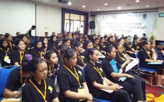 
					Suasana kegiatan calon pelatih sedang mengikuti pelatihan yang diselenggarakan Ayodya Pala di Balaikota, Kota Depok.