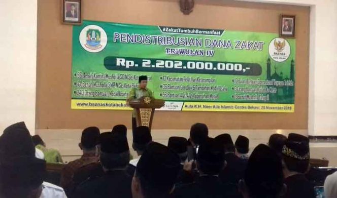 
					Badan Amil Zakat Nasional (Baznas) Kota Bekasi