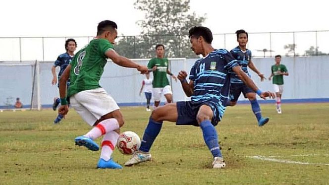 
					Pertandingan sepak bola Liga 3 antara kesebelasan Perses (Sumedang) VS Persikasi (Bekasi) pada 6 November 2019 lalu.