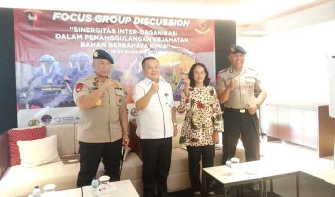 
					Suasana Focus Group Discussion Satuan Kimia Biologi Radioaktif (KBR) di Depok baru-baru ini.