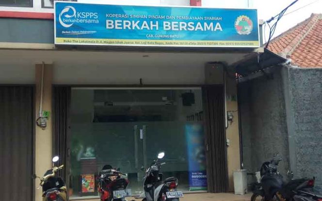 
					Kantor  Koperasi Simpan Pinjam dan Pembiayaan Syariah (KS PPS) Berkah Bersama.