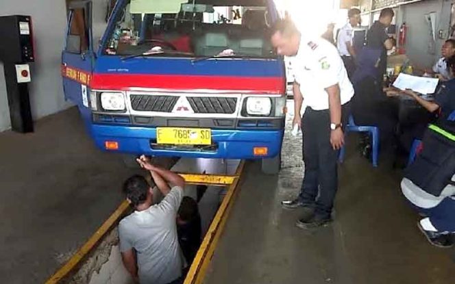 
					Pengujian Kendaraan Bermotor