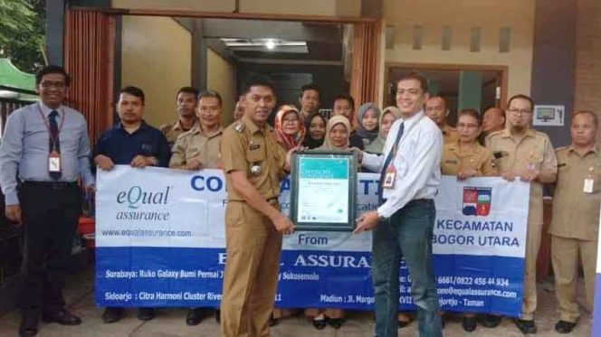 
					Kecamatan Bogor Utara kembali meraih sertifikat International Organization Standarization (ISO) 9001:2015.