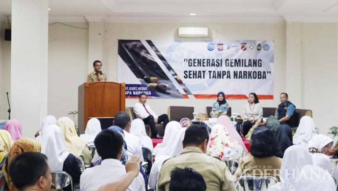 
					Pelatihan dan pembentukan Satgas Pencegahan Pemberantasan Penyalahgunaan dan Peredaran Gelap Narkotika (P4GN).