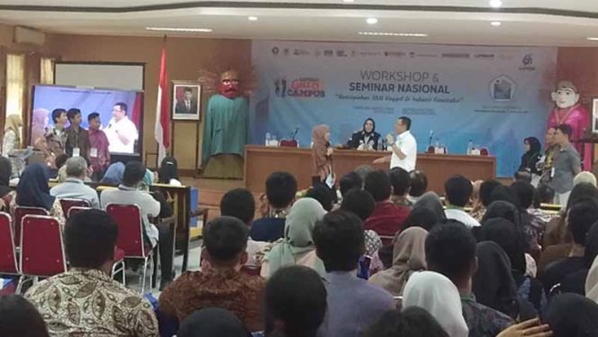 
					Goes to Campus di PNJ Depok. PNJ menjadi kampus ketujuh dari event yang merupakan seri keempat gelaran Gapensi. 