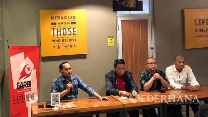 
					ormas Gerakan Arah Baru Indonesia (Garbi) Chapter Kota Depok.