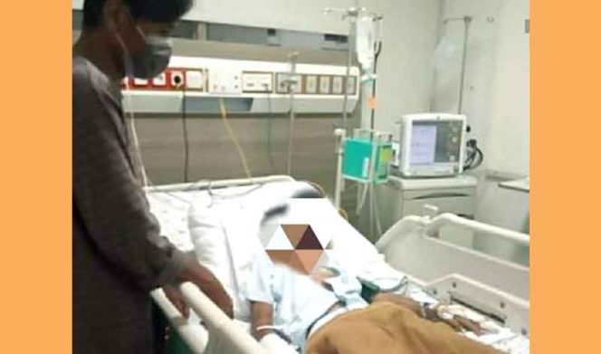 
					Rifqi Achmad Syaputra masih dalam perawatan di rumah sakit.