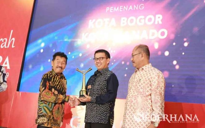 
					Dalam acara Anugerah Gatra 2019 yang digelar di IPB International Convention Center, Bogor.