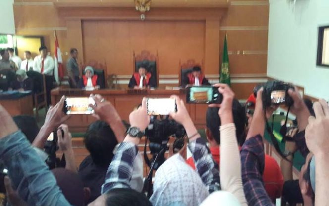 
					Suasana di Pengadilan Negeri (PN) Depok